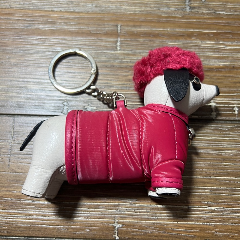 Kate Spade keychain dog